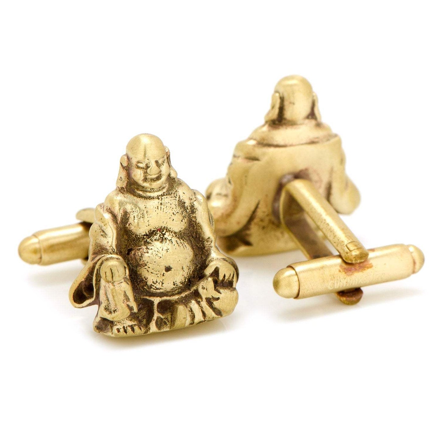 Smiling Buddha Cufflinks - Cufflinks.com - Flyclothing LLC