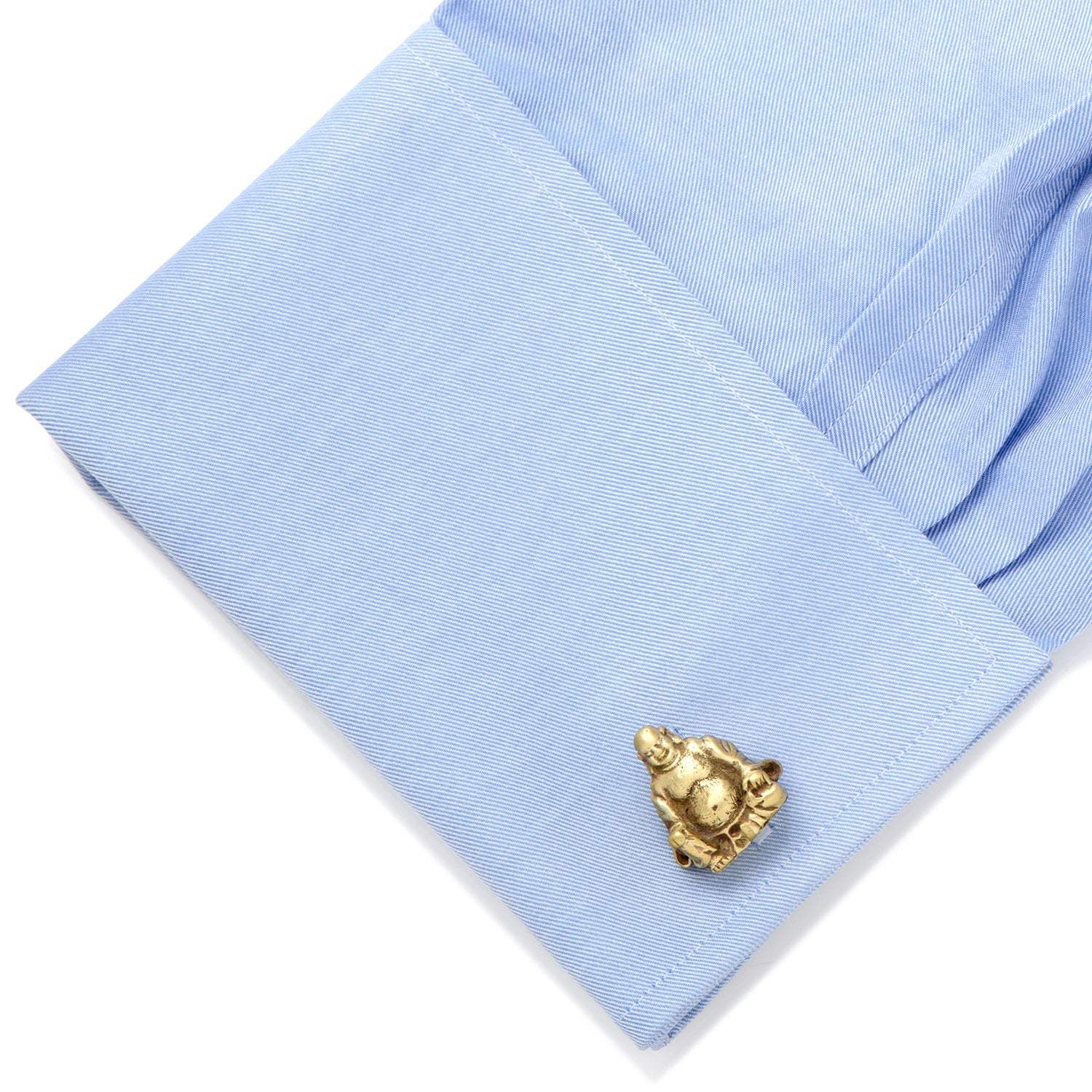 Smiling Buddha Cufflinks - Cufflinks.com - Flyclothing LLC