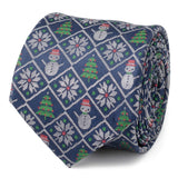 Sweater Weather Blue Men's Tie - Cufflinks.com - Flyclothing LLC
