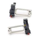 Steam Engine 3D Cufflinks - Cufflinks.com - Flyclothing LLC