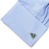 Christmas Tree Cufflinks - Cufflinks.com - Flyclothing LLC