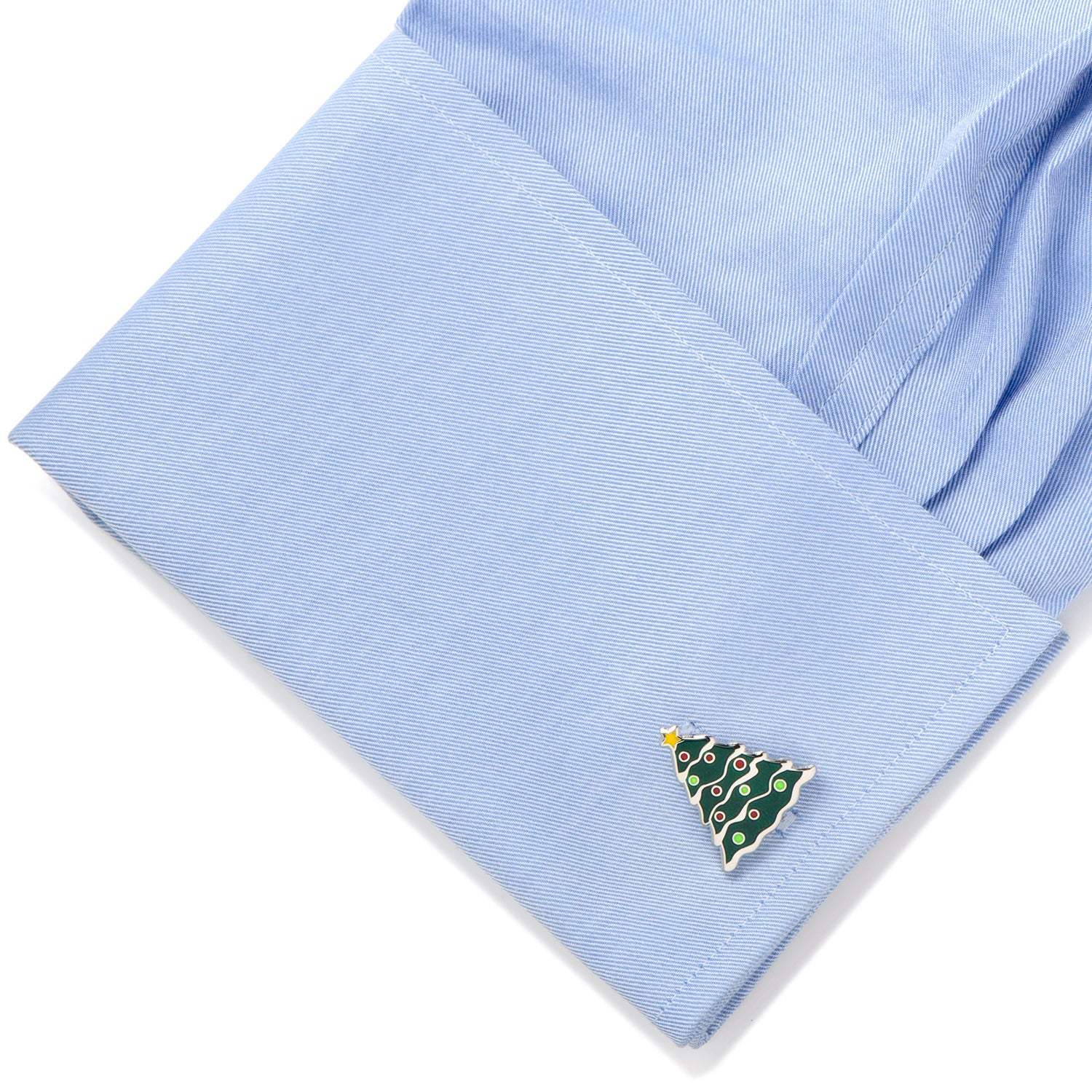 Christmas Tree Cufflinks - Cufflinks.com - Flyclothing LLC