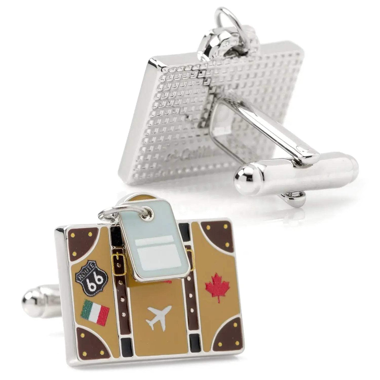 Traveler Suitcase Cufflinks - Cufflinks.com - Flyclothing LLC