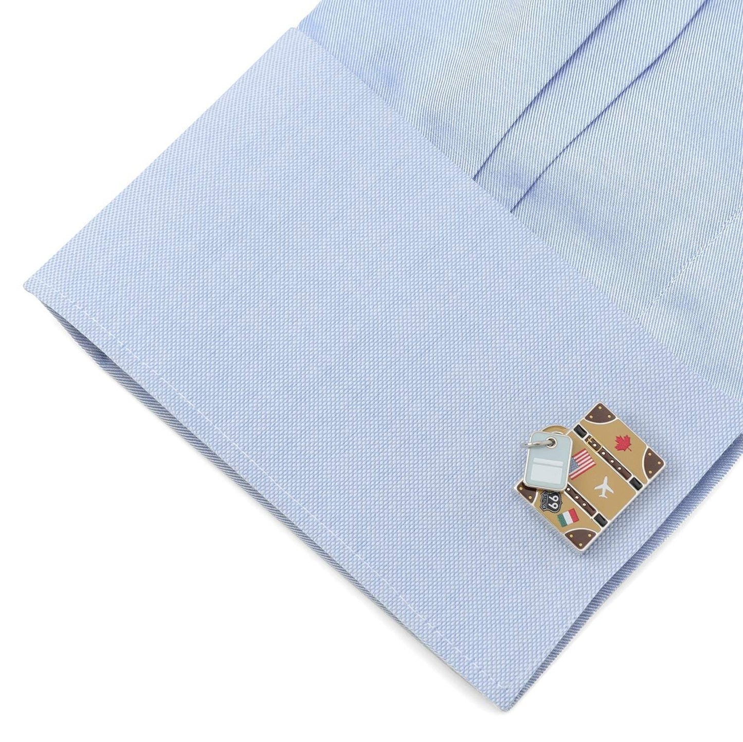 Traveler Suitcase Cufflinks - Cufflinks.com - Flyclothing LLC