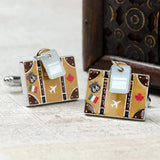 Traveler Suitcase Cufflinks - Cufflinks.com - Flyclothing LLC