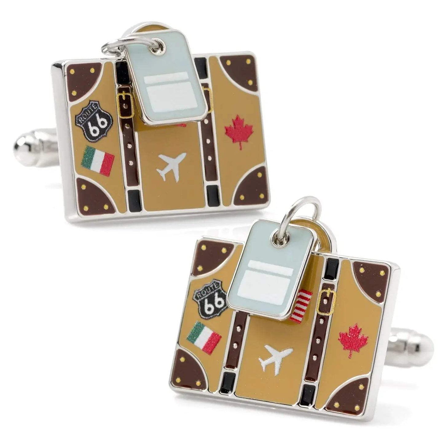 Traveler Suitcase Cufflinks - Cufflinks.com - Flyclothing LLC