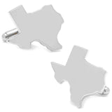 Silver Texas Cufflinks and Lapel Pin Gift Set - Cufflinks.com - Flyclothing LLC