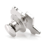 Silver Texas Cufflinks and Lapel Pin Gift Set - Cufflinks.com - Flyclothing LLC
