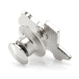 Silver Texas Lapel Pin - Cufflinks.com
