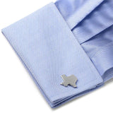 Silver Texas Cufflinks - Cufflinks.com - Flyclothing LLC