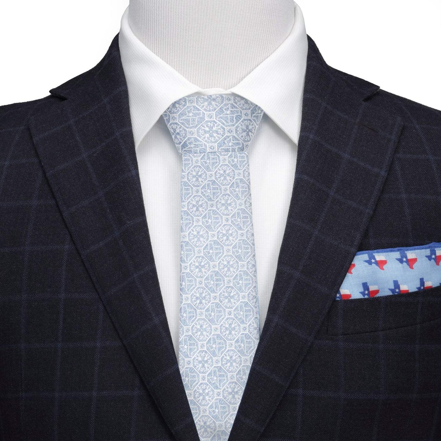 Texas State Denim Men's Tie - Cufflinks.com - Flyclothing LLC