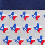 Texas State Gray Sock - Cufflinks.com - Flyclothing LLC