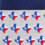 Texas State Gray Sock