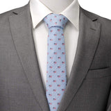 Light Blue American Flag Men's Tie - Cufflinks.com - Flyclothing LLC