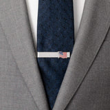 American Waving Flag Cufflinks and Tie Bar Gift Set - Cufflinks.com - Flyclothing LLC