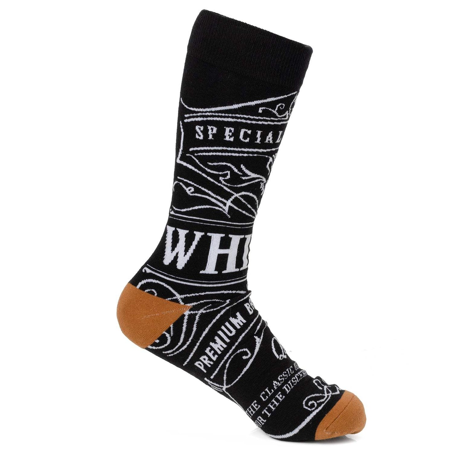 Whiskey Original Black Men's Socks - Cufflinks.com - Flyclothing LLC