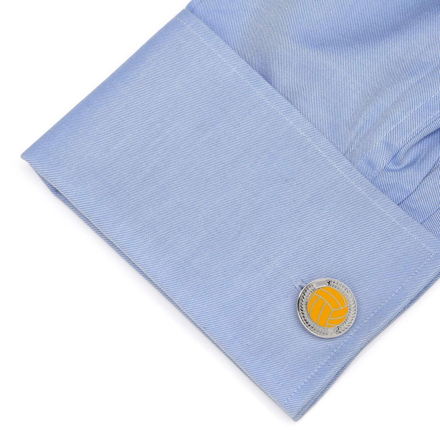 Water Polo Embossed Cufflinks - Cufflinks.com - Flyclothing LLC
