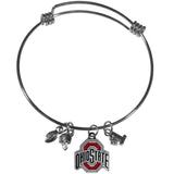 Ohio St. Buckeyes Charm Bangle Bracelet