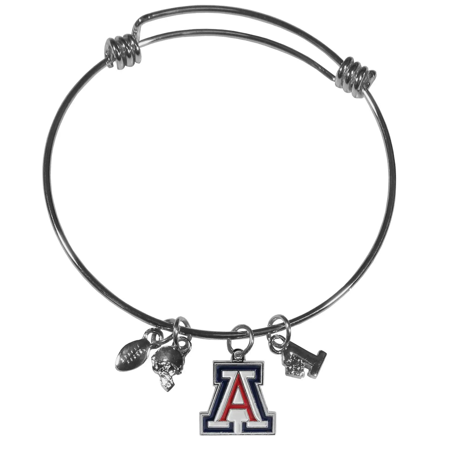 Arizona Wildcats Charm Bangle Bracelet - Arizona Wildcats - Flyclothing LLC