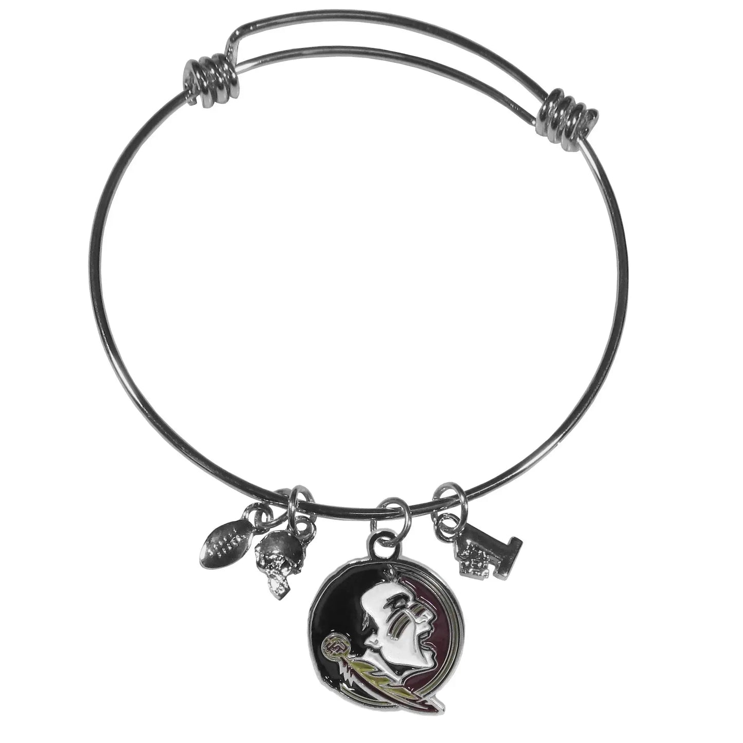 Florida St. Seminoles Charm Bangle Bracelet - Florida St. Seminoles - Flyclothing LLC