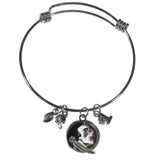 Florida St. Seminoles Charm Bangle Bracelet