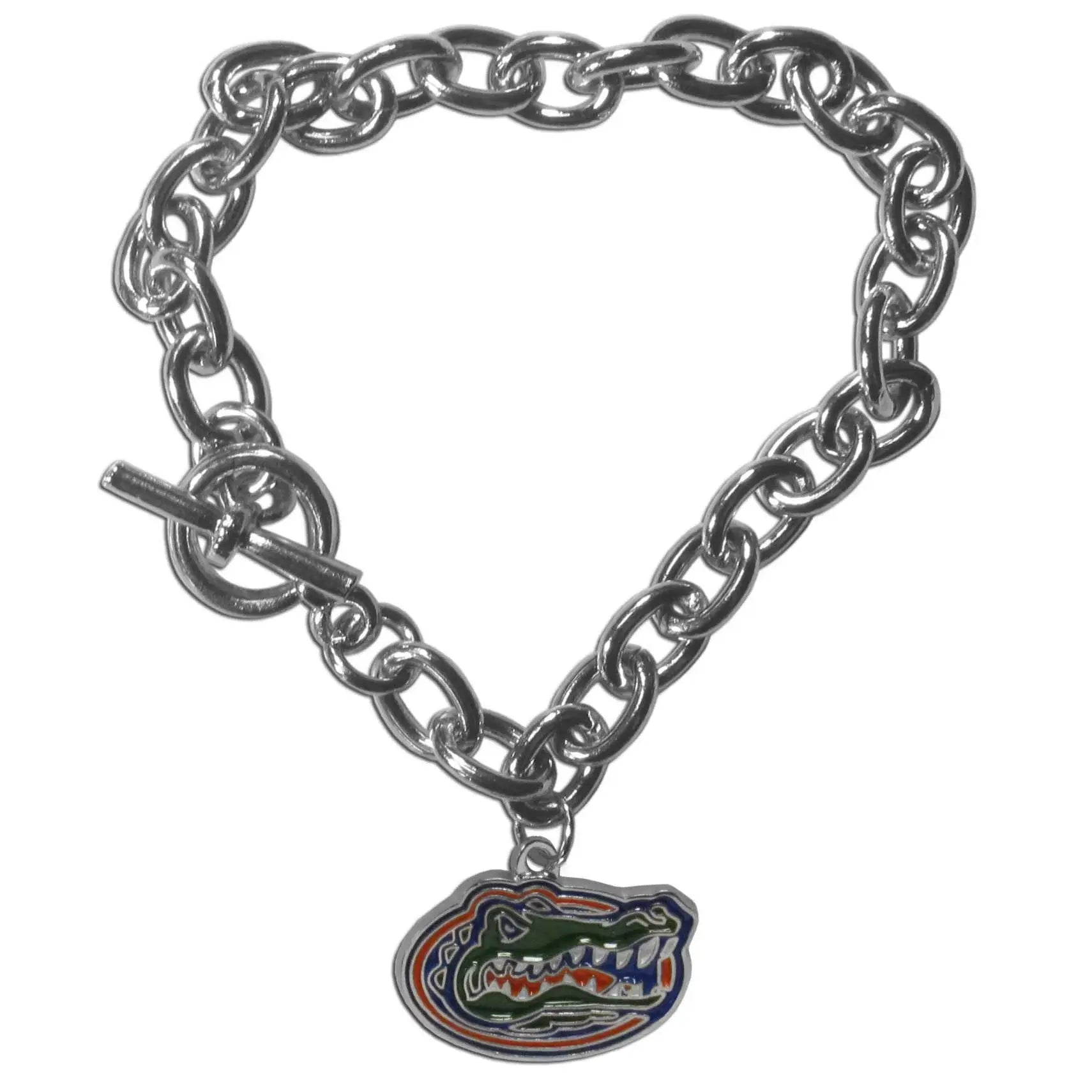 Florida Gators Charm Chain Bracelet - Florida Gators - Flyclothing LLC