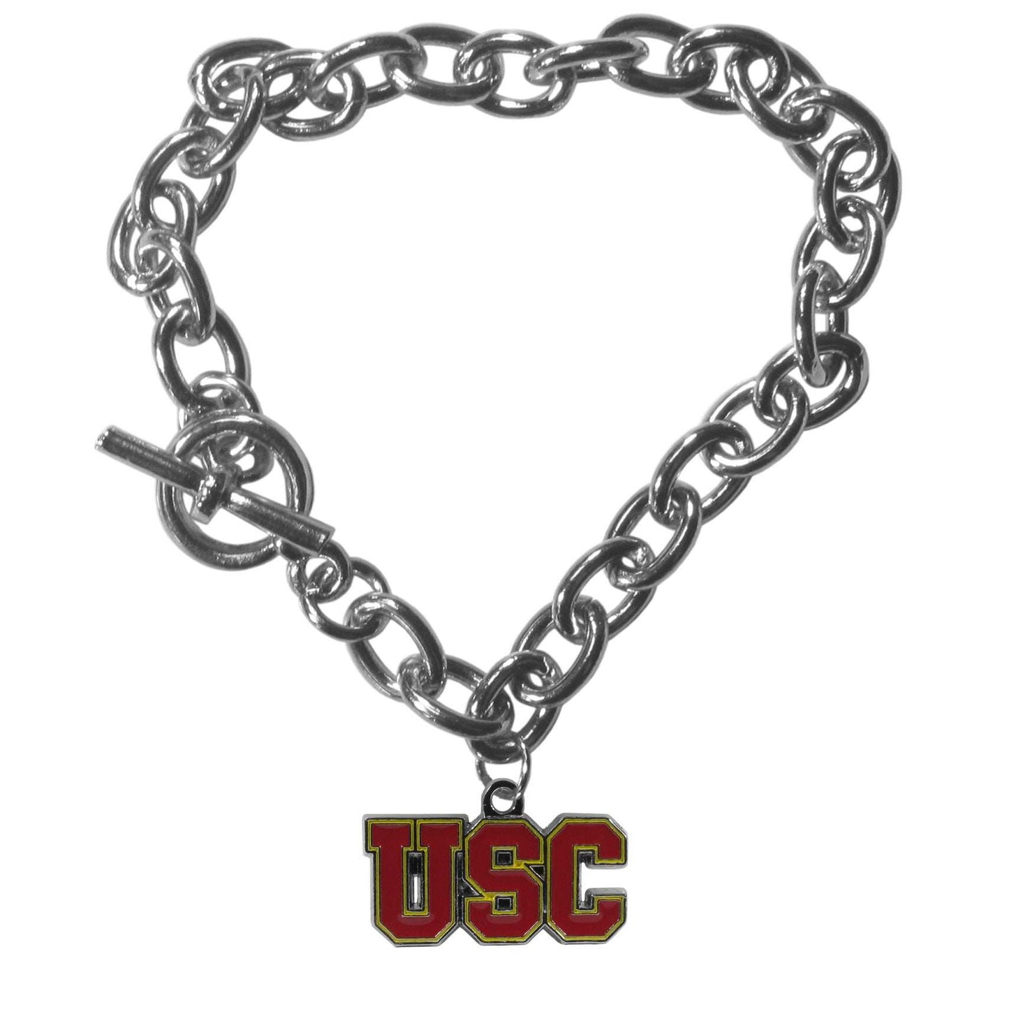 USC Trojans Charm Chain Bracelet - USC Trojans - Flyclothing LLC