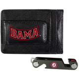 Alabama Crimson Tide Leather Cash & Cardholder & Key Organizer - Alabama Crimson Tide