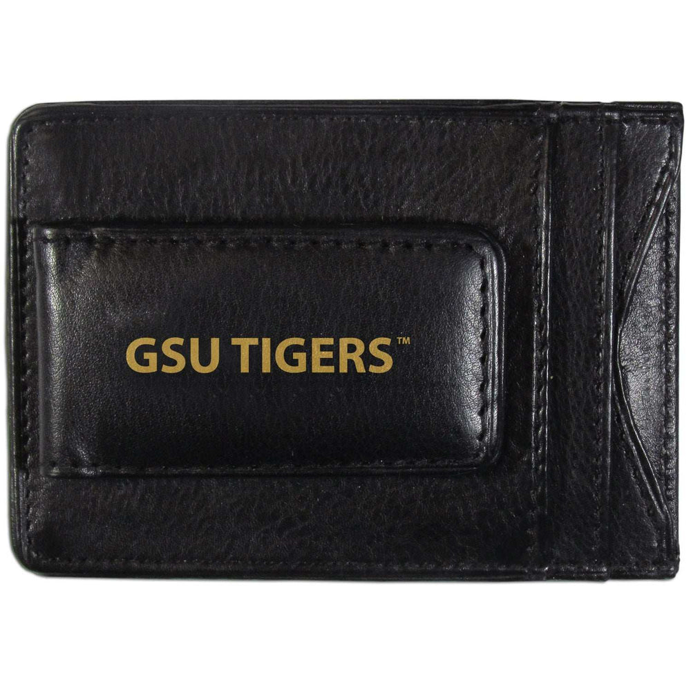 Grambling St. Tigers Logo Leather Cash and Cardholder