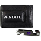 Kansas St. Wildcats Leather Cash & Cardholder & Key Organizer - Kansas St. Wildcats