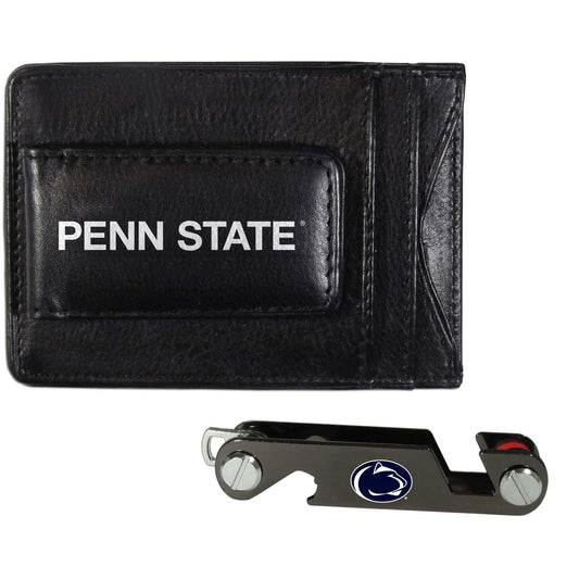 Penn St. Nittany Lions Leather Cash & Cardholder & Key Organizer - Penn St. Nittany Lions - Flyclothing LLC