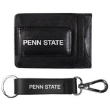 Penn St. Nittany Lions Leather Cash & Cardholder & Strap Key Chain - Penn St. Nittany Lions