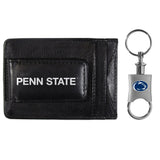 Penn St. Nittany Lions Leather Cash & Cardholder & Valet Key Chain - Penn St. Nittany Lions