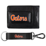 Florida Gators Leather Cash & Cardholder & Strap Key Chain - Florida Gators