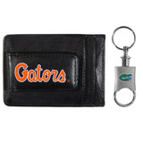 Florida Gators Leather Cash & Cardholder & Valet Key Chain - Florida Gators