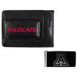 Arizona Wildcats Leather Cash & Cardholder & Black Money Clip - Arizona Wildcats