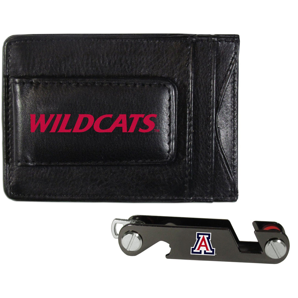 Arizona Wildcats Leather Cash & Cardholder & Key Organizer - Arizona Wildcats