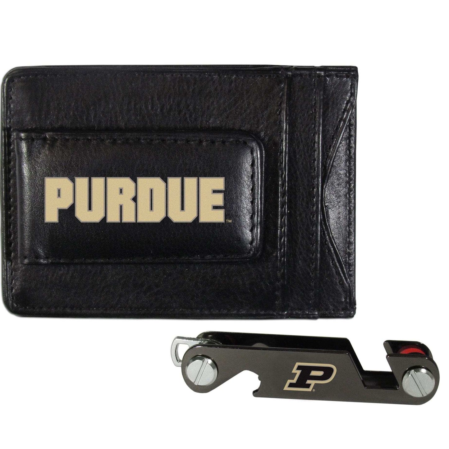 Purdue Boilermakers Leather Cash & Cardholder & Key Organizer - Purdue Boilermakers - Flyclothing LLC