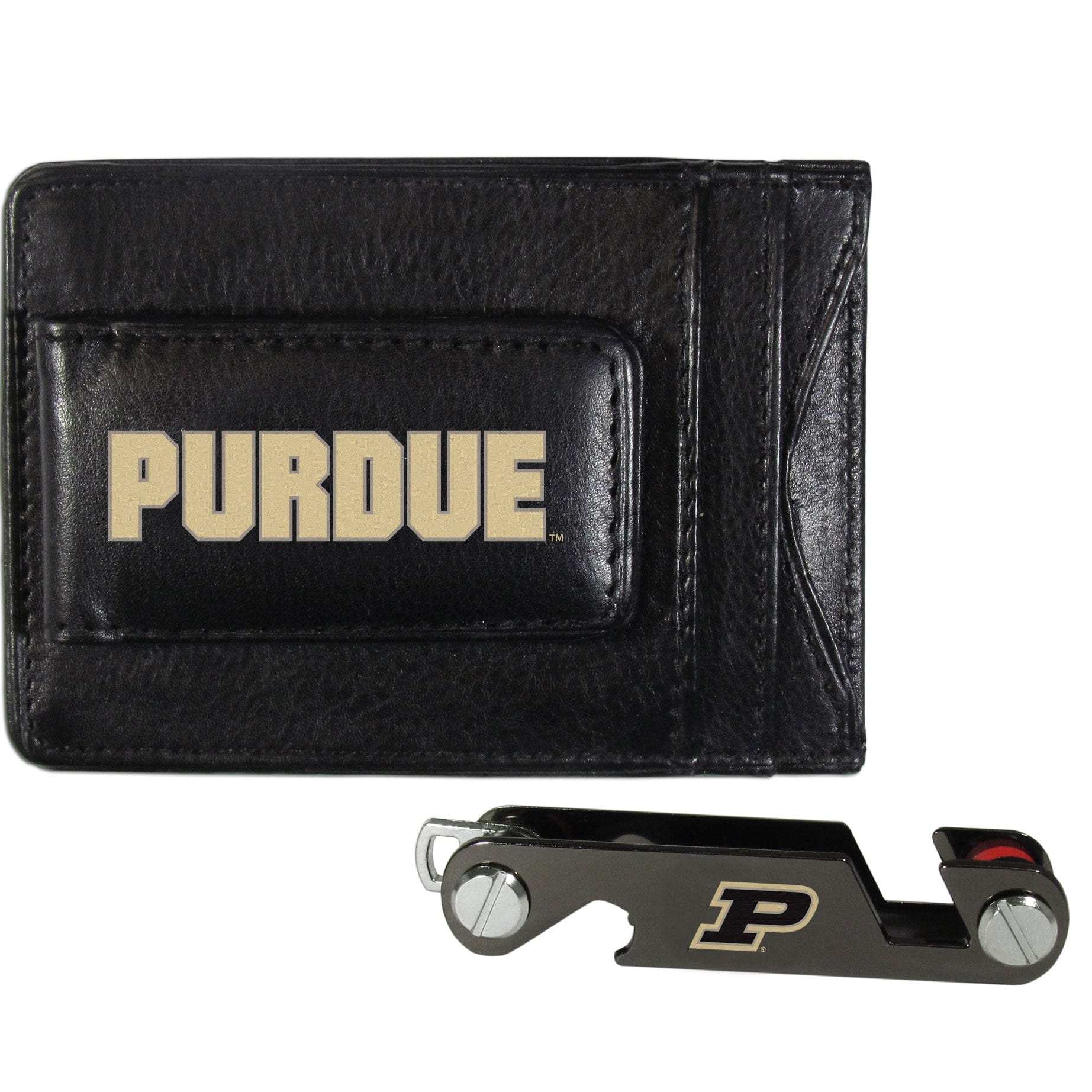 Purdue Boilermakers Leather Cash & Cardholder & Key Organizer - Purdue Boilermakers - Flyclothing LLC