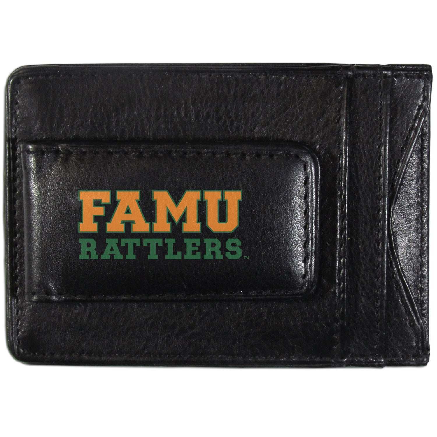 Florida A&M Rattlers Logo Leather Cash and Cardholder - Florida A&M Rattlers - Flyclothing LLC