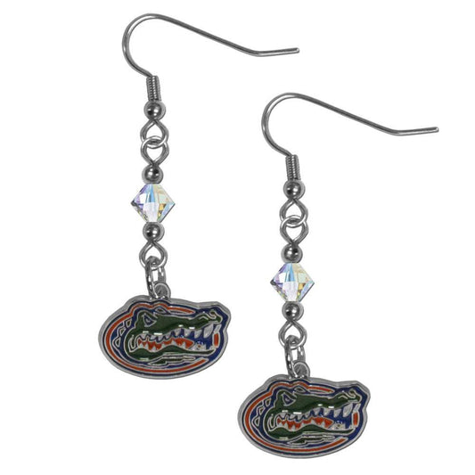 Florida Gators Crystal Dangle Earrings - Florida Gators - Flyclothing LLC