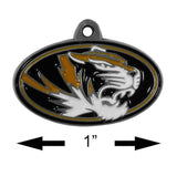 Missouri Tigers Snake Chain Necklace - Missouri Tigers