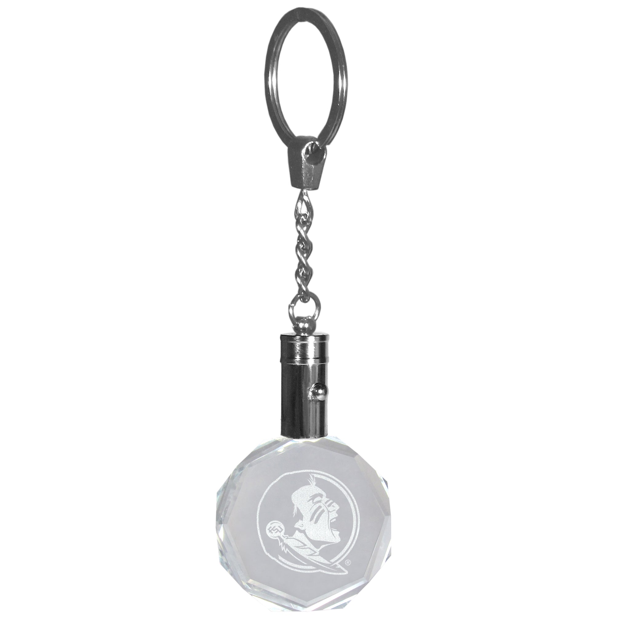Florida St. Seminoles Crystal LED Key Chain