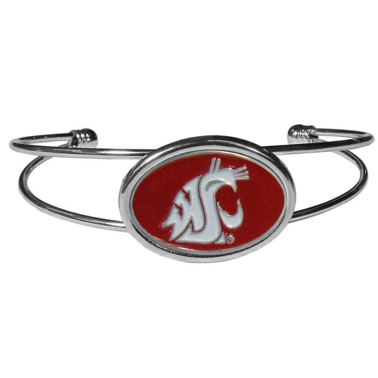 Washington St. Cougars Cuff Bracelet - Washington St. Cougars - Flyclothing LLC