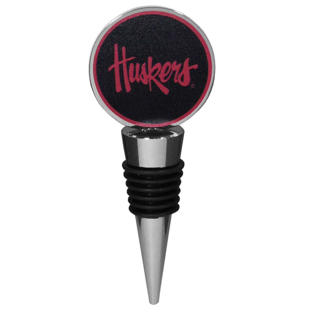 Nebraska Cornhuskers Logo Wine Stopper