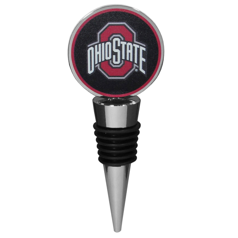 Ohio St. Buckeyes Logo Wine Stopper