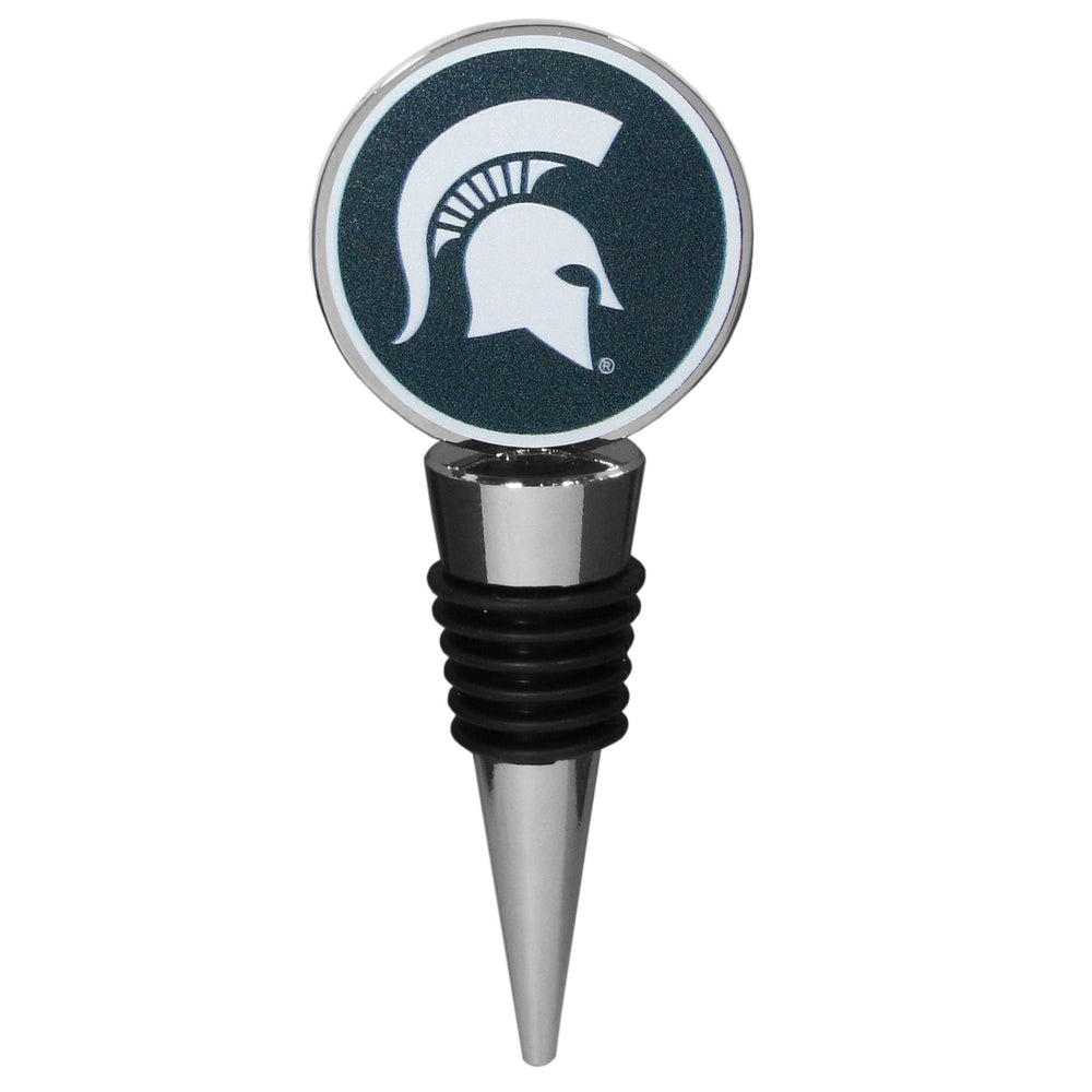 Michigan St. Spartans Logo Wine Stopper