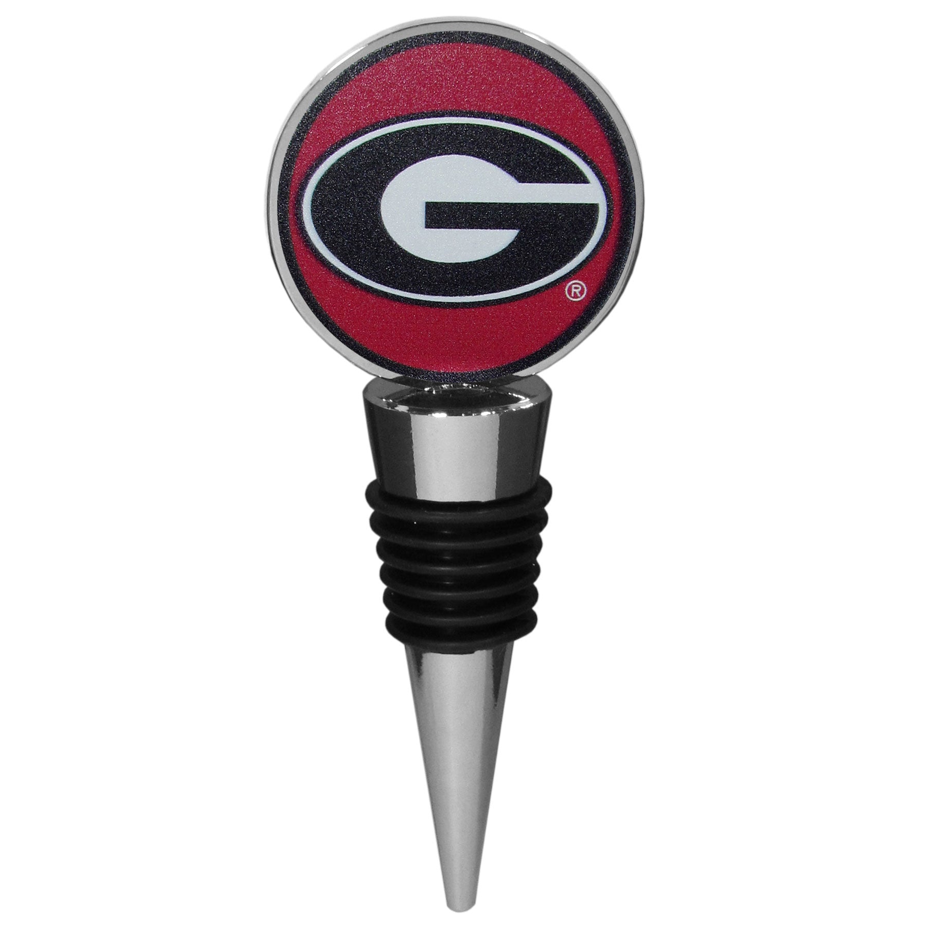 Georgia Bulldogs Logo Wine Stopper