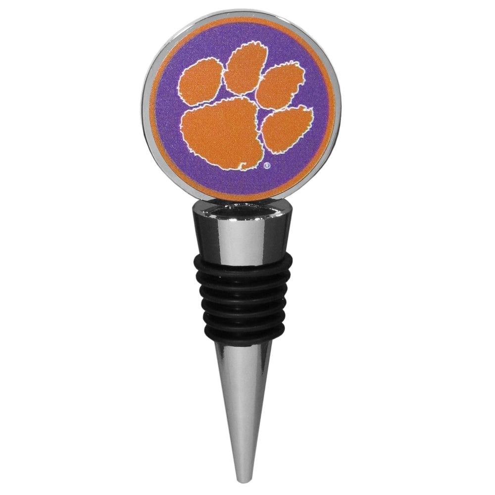 Clemson Tigers Logo Wine Stopper