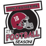 Alabama Crimson Tide Don't Bother Me Auto Decal - Alabama Crimson Tide